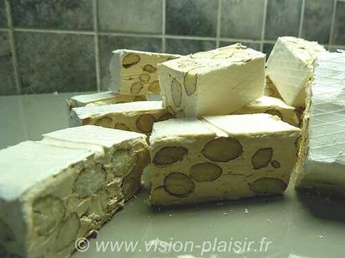 Nougat blanc aux amandes