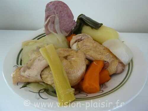 Pot-au-feu de poulet