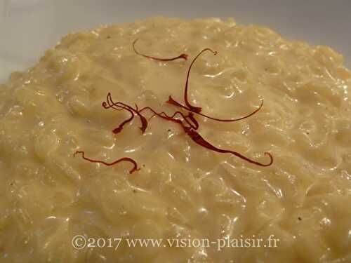 Risotto au safran