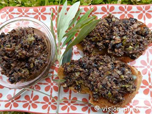 Tapenade à ma façon