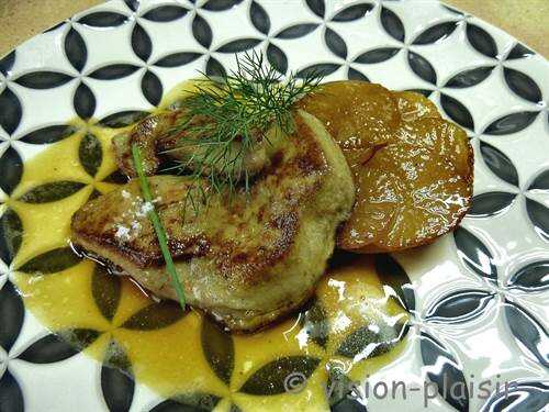 Tartelettes tatin de navets et foie gras
