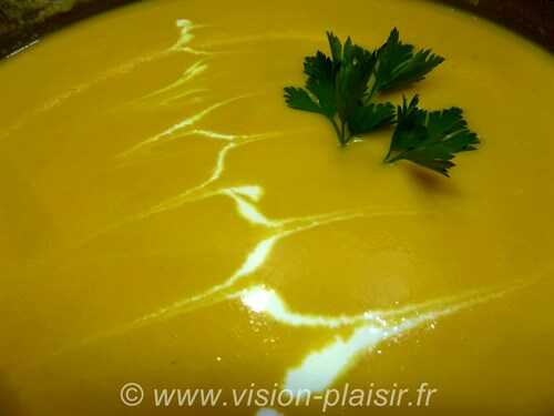 Velouté de carotte et butternut