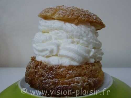 Blog de vision-plaisir pâtisserie ►Les choux craquelin à la chantilly◄