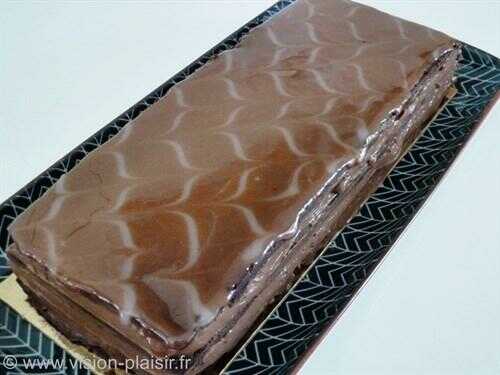 Mon mille-feuilles tout chocolat