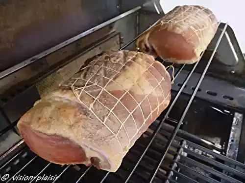 Roti de porc fumé