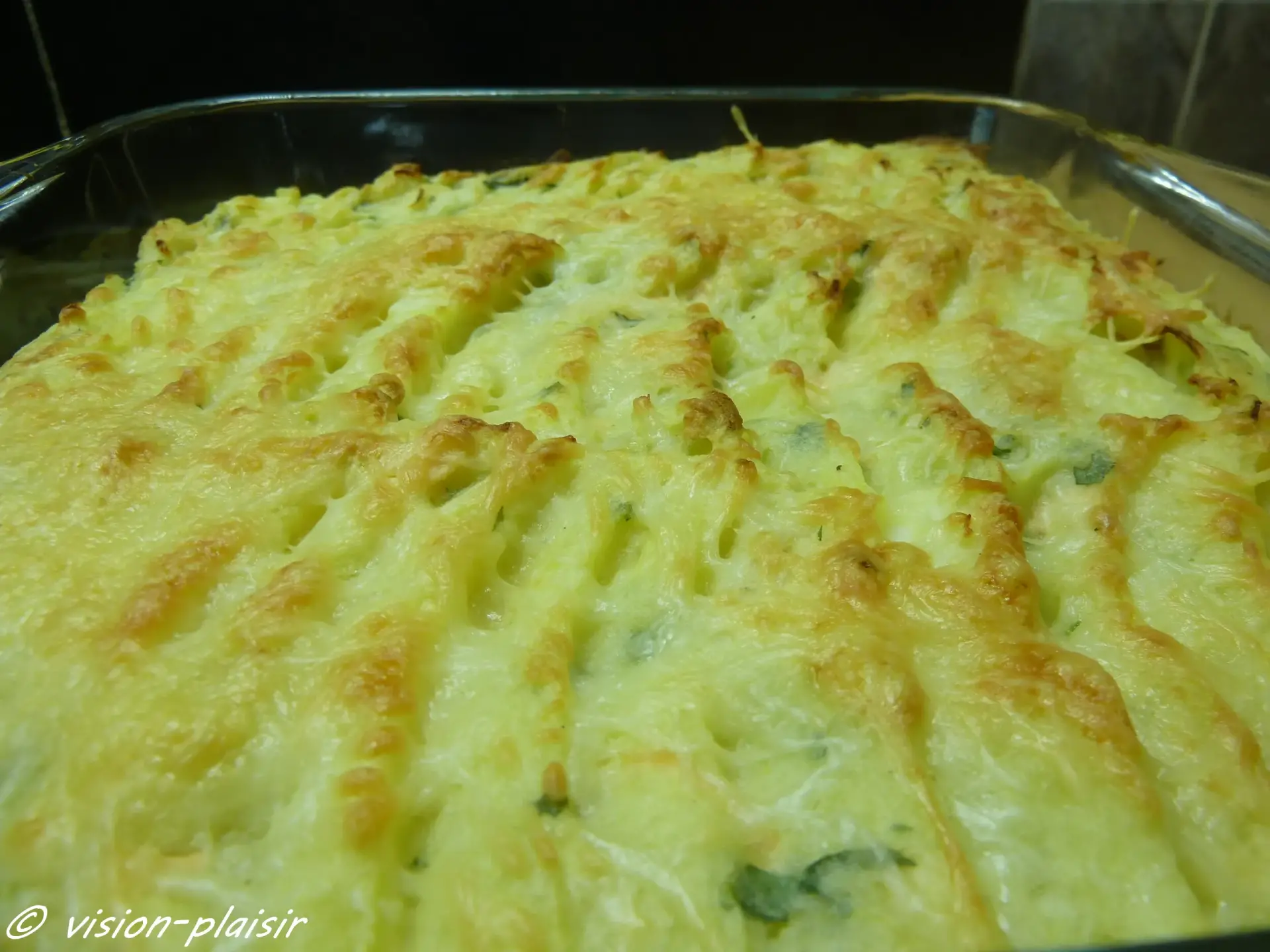 Gratin de saumon et de julienne