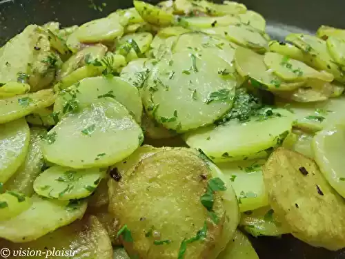 Les pommes de terre sarladaises.