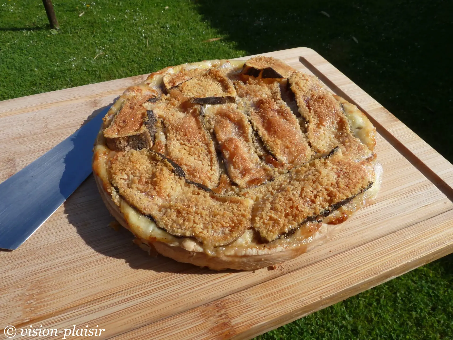 Tarte au Saint Nectaire