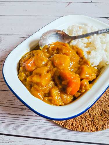 Curry japonais au poulet