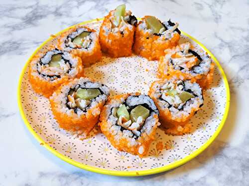 California Rolls aux oeufs de poisson