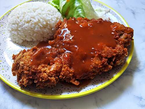 La sauce Tonkatsu coréenne