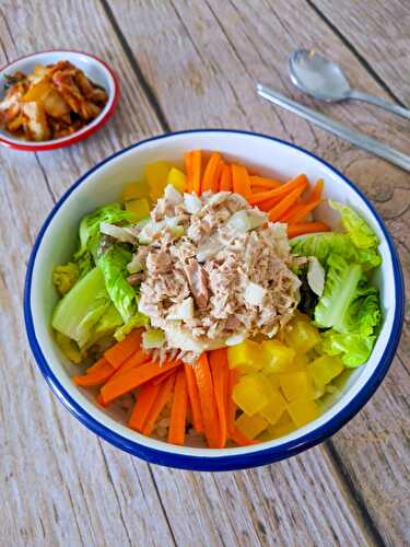 Bibimbap au thon
