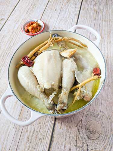 Samgyetang - Soupe de poulet au ginseng