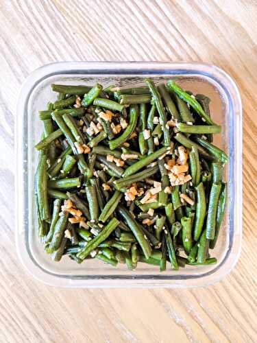 Haricot Bokkeum - Haricots verts sautés à la coréenne