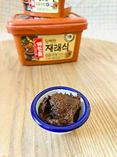 Doenjang / Pâte de soja fermentée coréenne / 된장