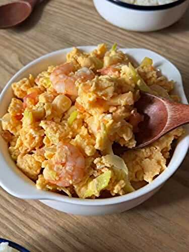 Oeufs brouillés à la tomate - Tomato Dalgyal Bokkeum
