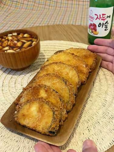 Kaji Tuigim - Beignet d'aubergine coréen