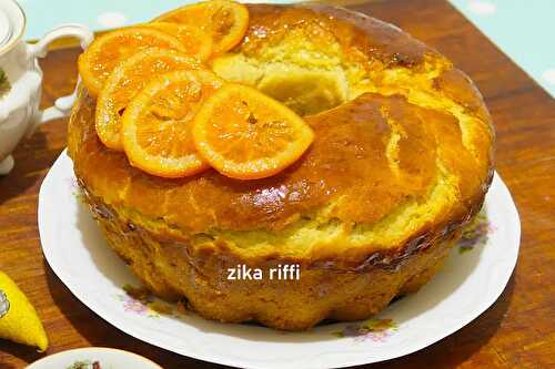 BRIOCHE À L'ORANGE ET AU MASCARPONE