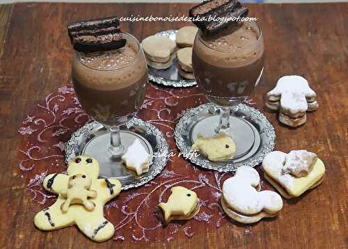 CHOCOLAT CHAUD AUX BISCUITS PETIT BEURRE OU OREO