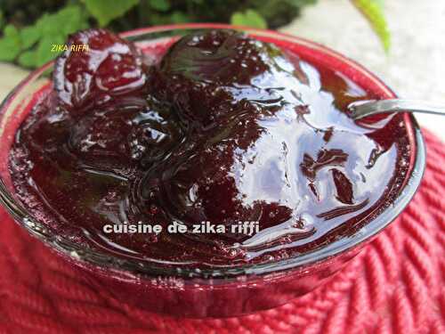 CONFITURE DE PRUNES MAISON