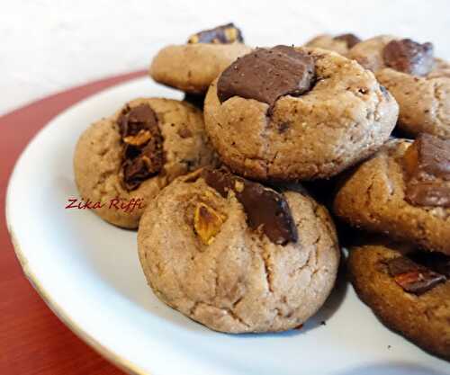 COOKIES - BISCUITS AU BEURRE ET CHOCOLAT