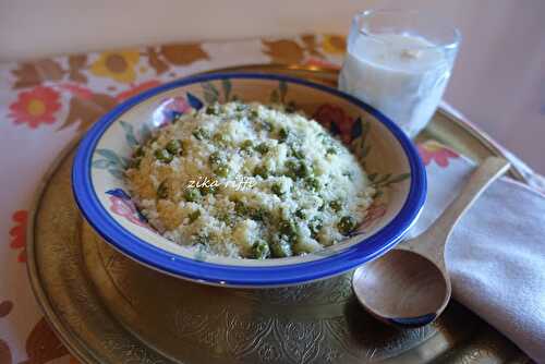 COUSCOUS - MASFOUF B JELBENA BÔNOIS