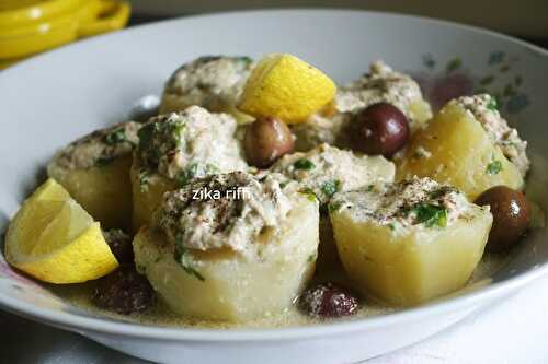 DOLMA BATATA OU BATATA MAHCHIA-POMMES DE TERRE FARCIES