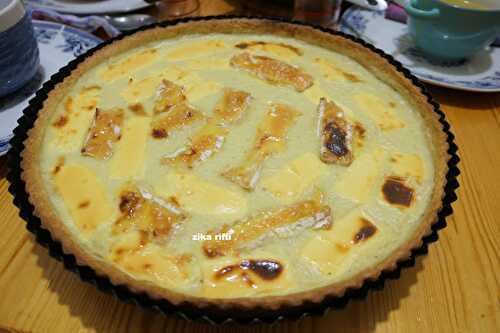 FLAMICHE OU TARTE AU MAROILLES