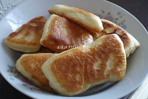 Galette levée frite, matloue el hout makli