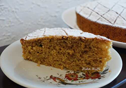 Gâteau moelleux à la banane et au café