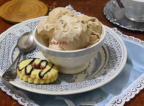 GLACE CARAMEL SANS SORBETIÈRE