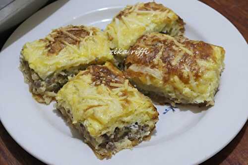 GOULASH EGYPTIEN OU BÖREK TURC- PÂTE PHYLLO