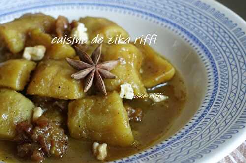 MARKA HLOUWA BEL BATATA HLOUWA - PLAT SUCRÉ SALÉ PATATE DOUCE