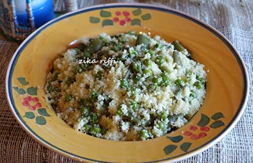 MASFOUF OU MESFOUF DU PRINTEMPS AUX FÈVES ET PETITS POIS TENDRES