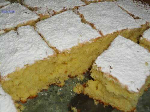MOELLEUX AU CITRON OU GÂTEAU LORRAIN