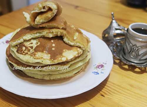 PANCAKES  SANS OEUFS  SANS LAIT A LA FARINE COMPLETE