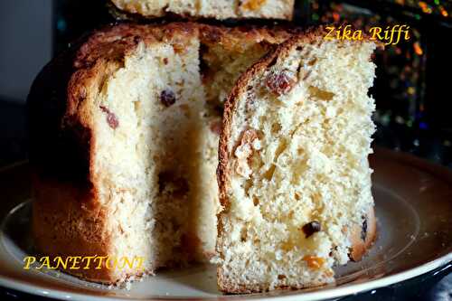 PANETTONE OU BRIOCHE ITALIENNE DE FÊTES   