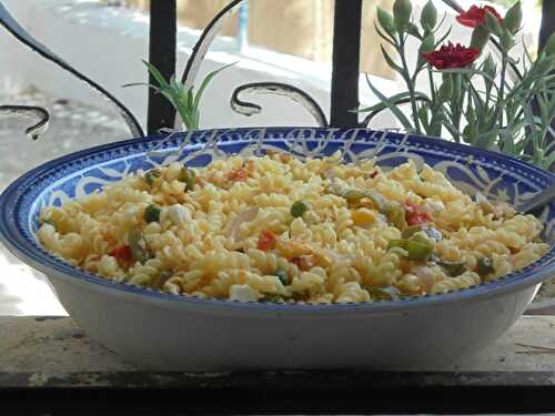 PÂTES FAÇON RIZ A LA CANTONAISE