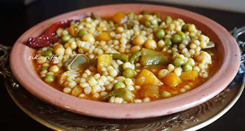 PETITS PLOMBS AUX LEGUMES-MHAMSSA BEL KHODRA