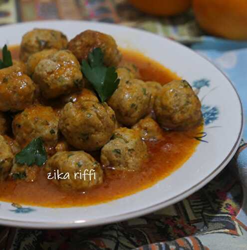 POLPETTI OU POLPETTES-BOULETTES VIANDE HACHEE ET FROMAGE A L'ITALIENNE