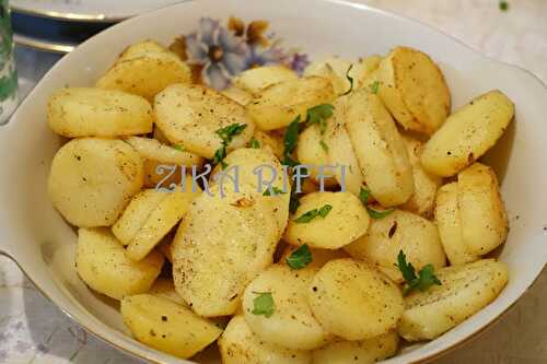POMMES DE TERRE SAUTEES A L'AIL - CUISINE FACILE