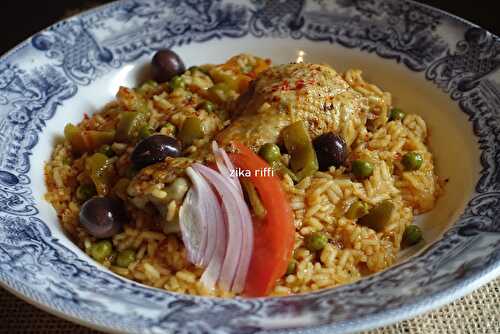 RISOTTO TURC AU POULET-PLAT COMPLET