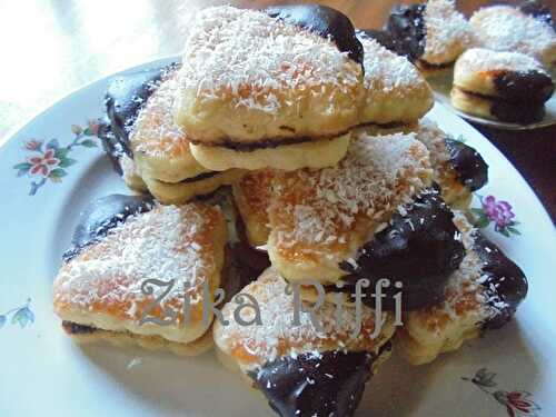 SABLES A LA NOIX DE COCO ET MARMELADE D'ORANGES