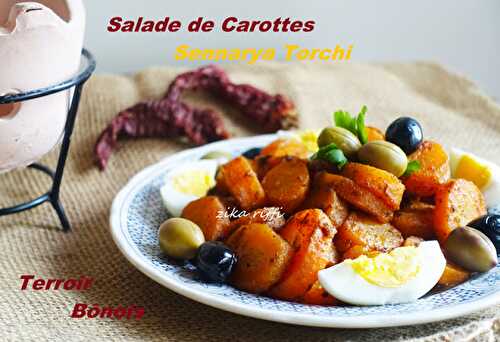 SENNARYA TORCHI-SALADE CAROTTES A LA CHARMOULA