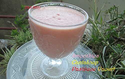 SMOOTHIES YAOURT PASTÈQUE ET CANTALOUP