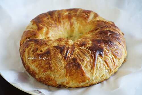 STRUDEL- FEUILLETE AUX POMMES RAISINS SECS ET CANNELLE