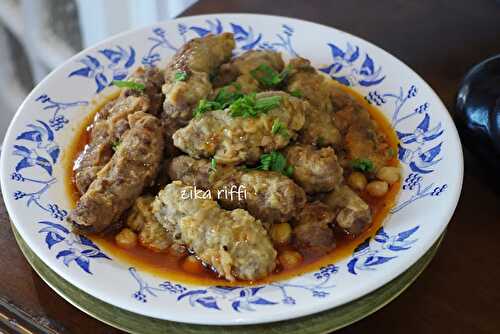 Tajine el hout bônois sauce rouge, ramadan 2020