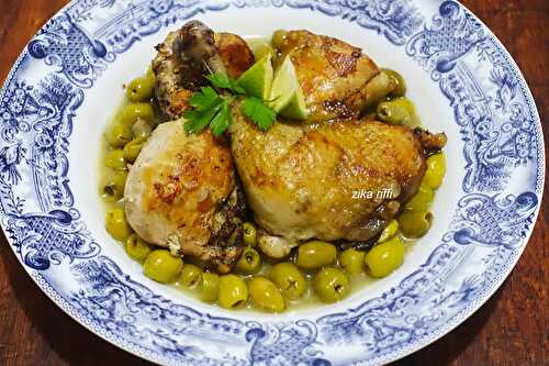  Tajine poulet aux olives Bônois. Marquet ou marka bel zaitoune,