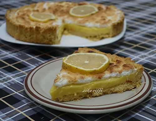 TARTE CITRON-BERGAMOTE-MERINGUÉE 