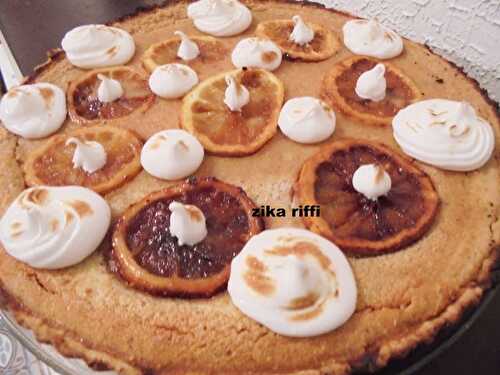 TARTE MISTRALETTE AUTHENTIQUE AUX AMANDES ET AU CITRON 